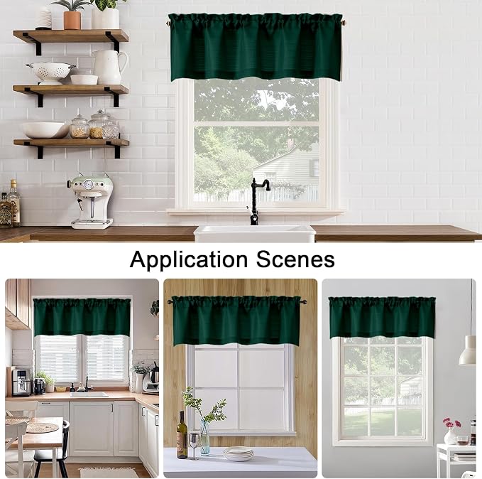 Chyhomenyc Hunter Green Valance - Image 8
