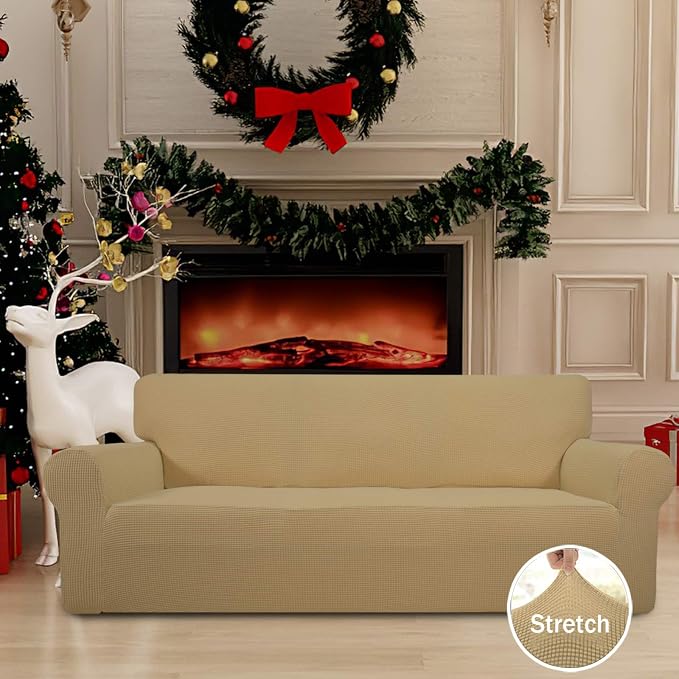 Easy-Going Stretch Oversized Sofa Slipcover 1-Piece Sofa Cover Furniture - Image 2