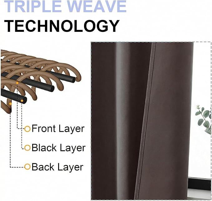 Simplebrand Blackout Extra 10ft Curtains - Image 5