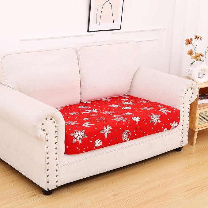 hyha Printed Couch Cushion Covers, Floral Sofa Covers Washable - Image 7