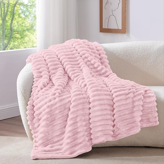 BEDELITE Fleece Throw Blanket for Couch - Image 2
