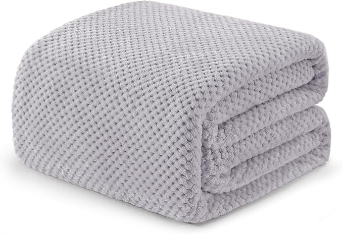 Exclusivo Mezcla Fleece Bed Blanket King Size, Super Soft and Warm Blankets by ExclusivoMezcla