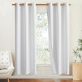 NICETOWN 100% Absolutely Blackout Linen Curtains by NICETOWN