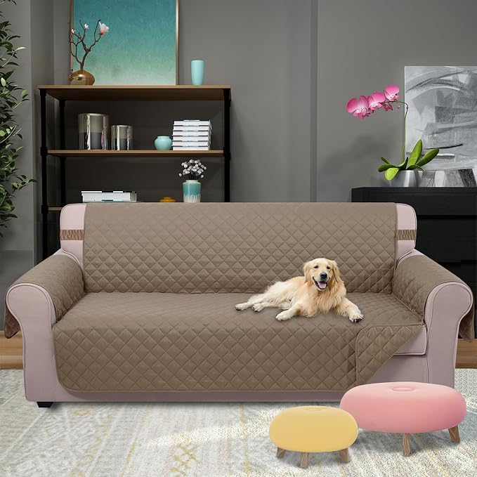U-NICE HOME Large Sofa Cover Reversible Couch Cover - Image 2