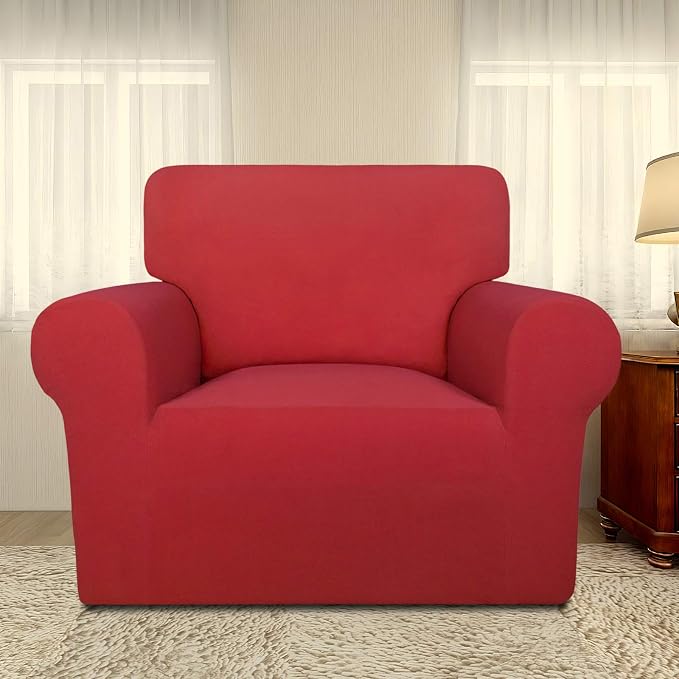 PureFit Super Stretch Chair Sofa Slipcover – Spandex Non Slip Soft Couch Sofa - Image 2