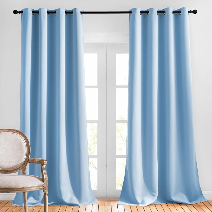 NICETOWN Blackout 90 inch Curtains by NICETOWN