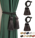 Fenghuangwu Curtain Tiebacks Handmade Decorative Curtain Holdbacks Rope by fenghuangwu