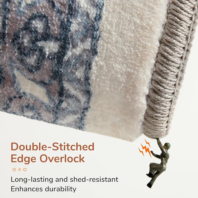 OPPODREAM Soft 10x14 Area Rugs, Washable Rugs 10x14 - Image 3