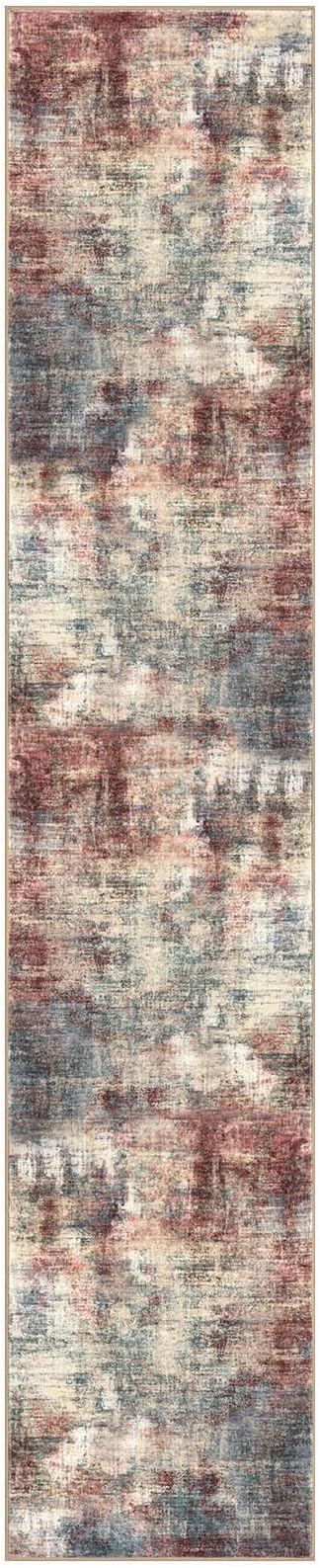 IOHOUZE Abstract Runner Rug 3x14 Ft Washable Runners - Image 9