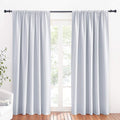 RYB HOME Large Curtains for Bedroom 84 inches Long 2 Panels Set, Privacy by RYBHOME