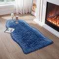 Ciicool Ultra Soft Faux Sheepskin Fur Rug Fluffy Chair Rug by CIICOOLHomeDeco