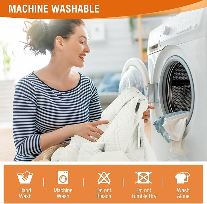 VANSOFY Waterproof Recliner Couch Covers, Sofa Covers 1-Piece Washable - Image 7