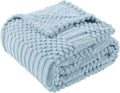 50x70 Inch Blue Throw Blanket by Unknown