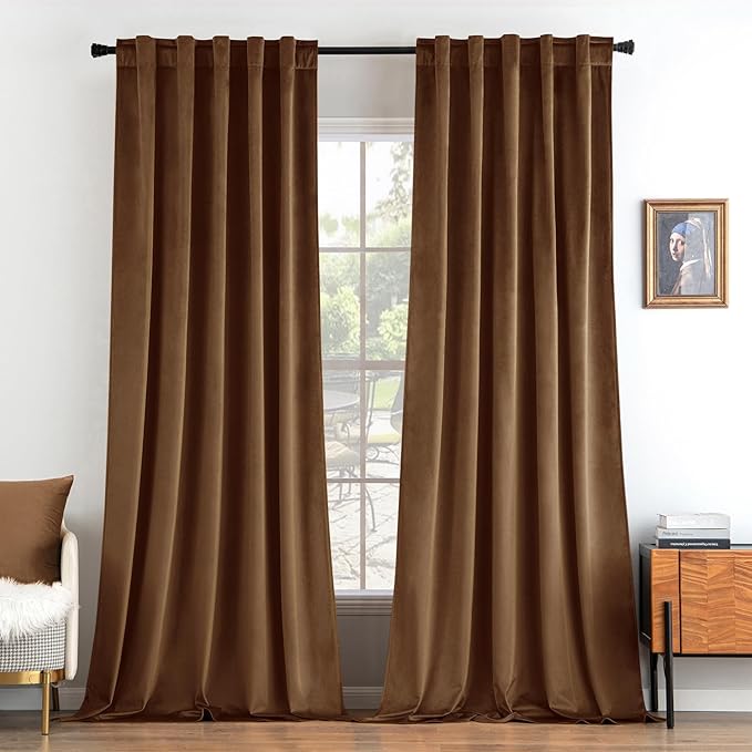 MIULEE Velvet Curtains 96 inches by MIULEE
