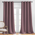 NICETOWN Blackout Dry Rose Curtains by NICETOWN