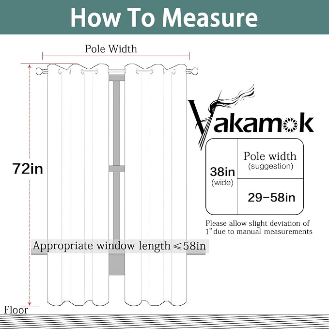 Yakamok Solid Blackout Curtains - Image 6