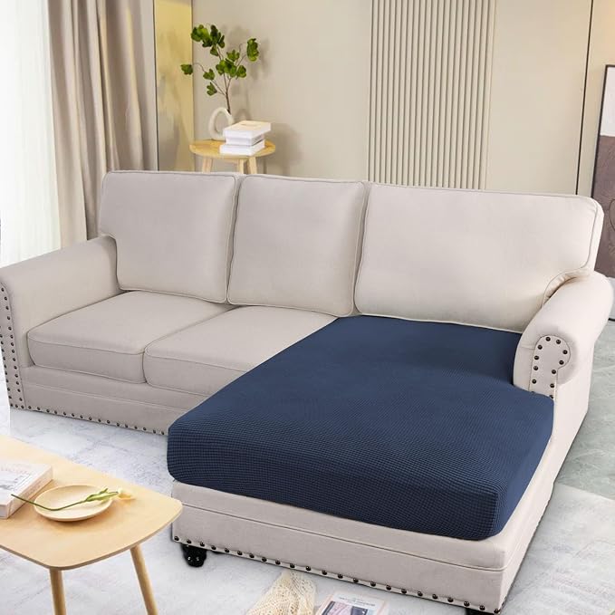 H.VERSAILTEX Super Stretch Individual Chaise Cover Sectional Couch Covers - Image 2