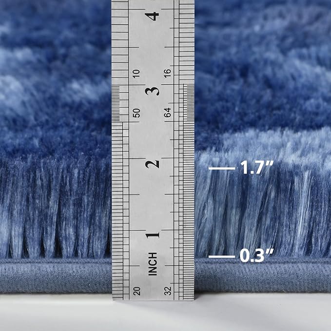 Deerhoo Large Shag Area Rugs 6 x 9, Plush Fuzzy Rugs - Image 6
