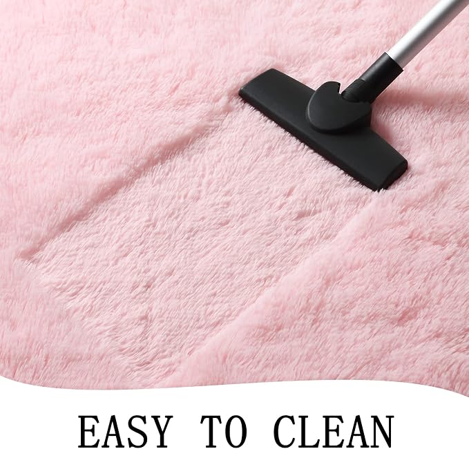 Chicrug Soft Runner Rug for Bedroom Living Room Plush Fluffy Rugs 2x4 Feet - Image 7