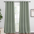 NICETOWN Sage Green Blackout Curtains Panels by NICETOWN