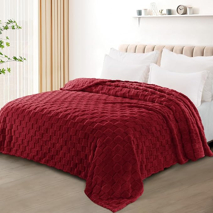 Exclusivo Mezcla King Size Flannel Fleece Blanket, Super Soft and Warm - Image 2