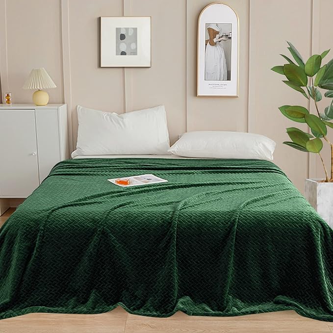 inhand Fleece Blanket for Bed, Super Soft Flannel Cozy King Bed Blanket for by inhand