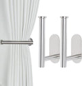 Groleca 2 Pack Adhesive Curtain Holdbacks by GROLECA