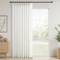 Topfinel 102 Inches Long Pinch Pleated Semi Sheer Curtains by Topfinel