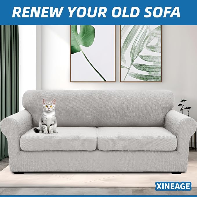 XINEAGE 2026 New 3 Pieces Couch Covers - Image 4
