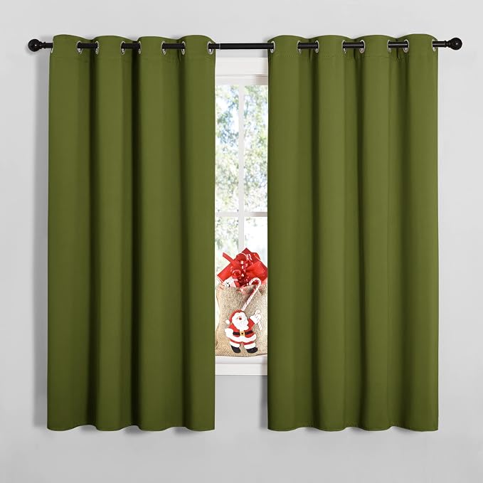 NICETOWN Bedroom Curtain Panels Blackout Draperies, Thermal Insulated Solid by NICETOWN