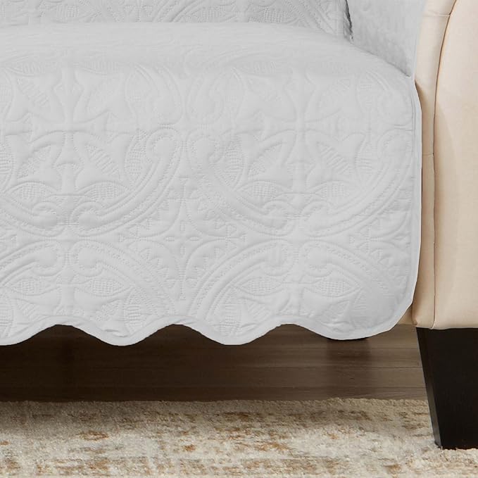 Great Bay Home Reversible Chair Cover - Image 6