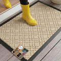 GORILLA GRIP 100% Waterproof All-Season WeatherMAX Doormat US Designed Natural by GorillaGrip