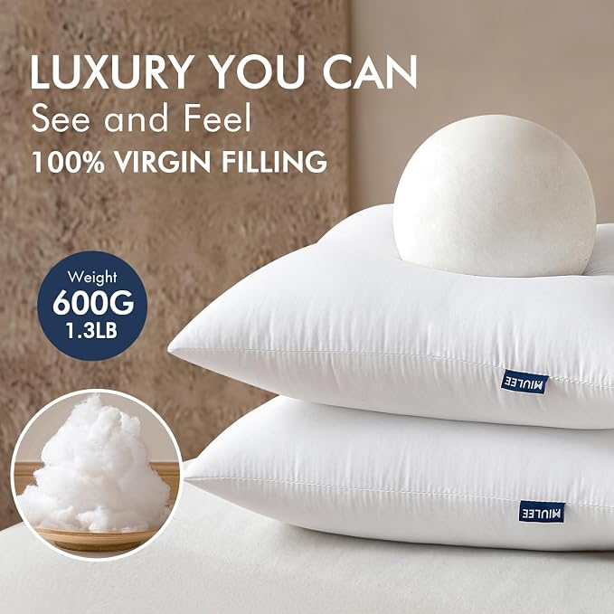 MIULEE Throw Pillows Inserts - Image 8