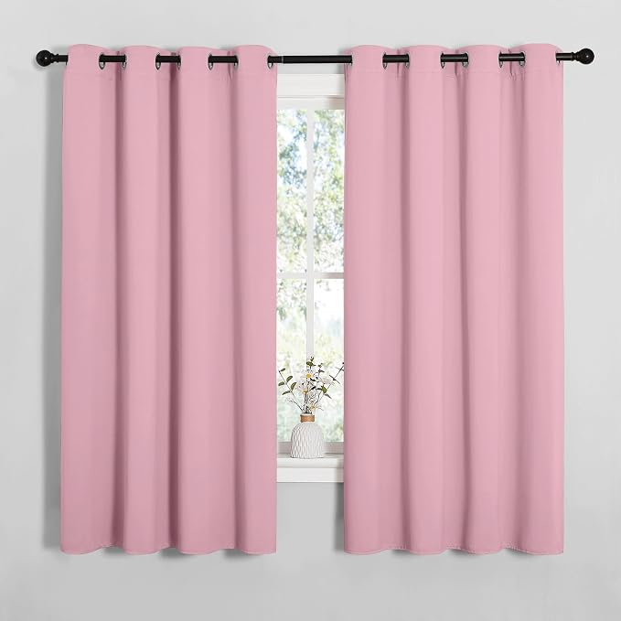 NICETOWN Bedroom Curtain Panels Blackout Draperies, Thermal Insulated Solid by NICETOWN