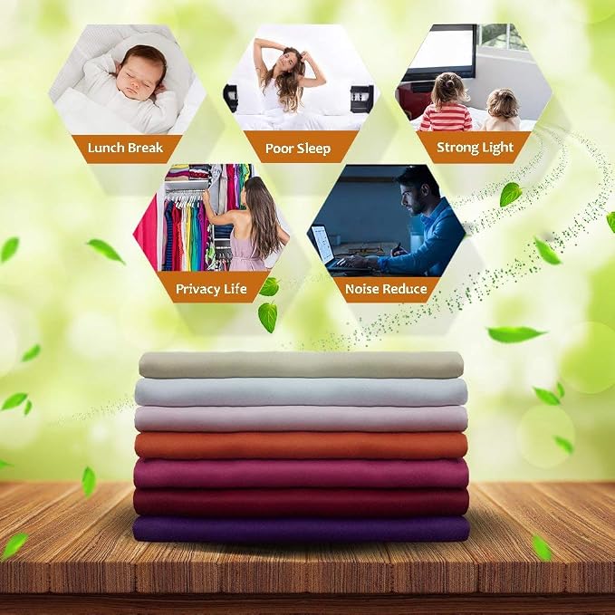 NICETOWN Modern Blackout Curtains Noise Reducing, Thermal Insulated and Privacy - Image 7