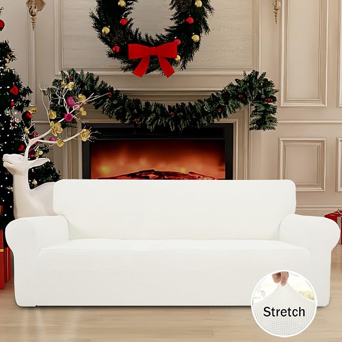 Easy-Going Stretch Sofa Slipcover 1-Piece Sofa Cover Furniture Protector Couch - Image 2