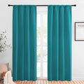 NICETOWN Peacock Blue Blackout Curtains Panels by NICETOWN