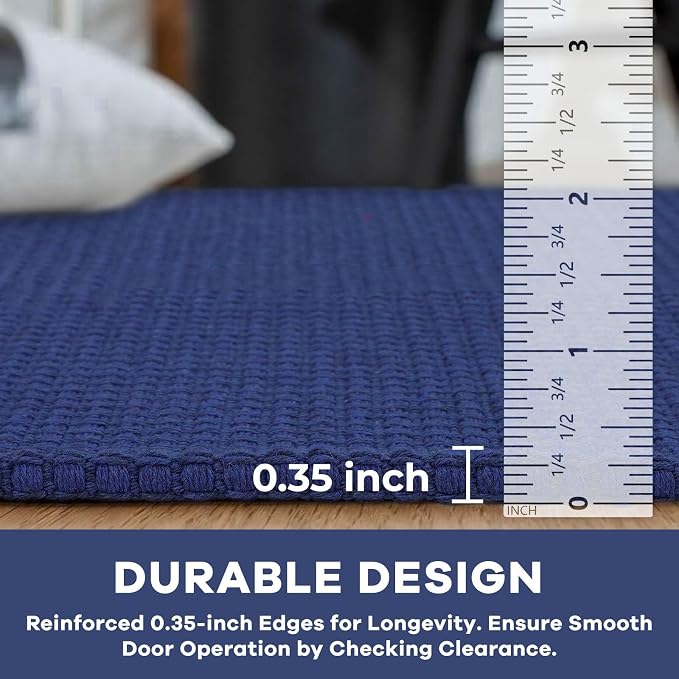 KOZYFLY Runners for Hallways 2x8 ft Washable Kitchen Runner Non Slip Rubber - Image 4