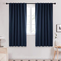Deconovo Blackout Curtains, Thermal Insulated, W52 x L63 2 Panels, Back Tab by Deconovo