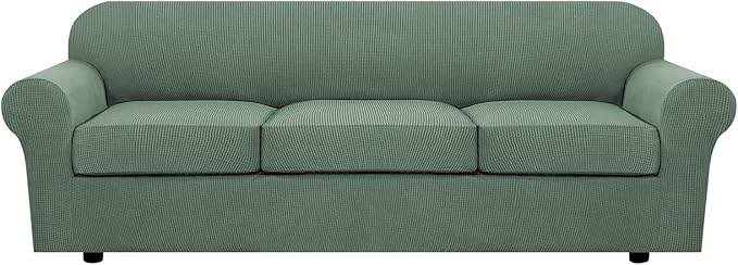 H.VERSAILTEX 4 Piece Stretch Sofa Covers by HVERSAILTEX