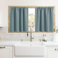 RYB HOME Cafe Blackout Curtains 24 inch Length, RV Curtains by RYBHOME