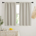 RYB HOME Blackout Curtains for Bedroom, Small Window Shades Thermal Insulating by RYBHOME