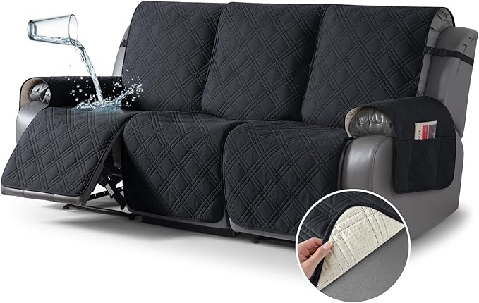 TAOCOCO 100% Waterproof Recliner Sofa Cover Non Slip Couch Cover by TAOCOCO