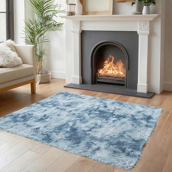 3x5 Rug, Bedside Preppy Dorm Area Rug, College Essentials Small Carpets - Image 6
