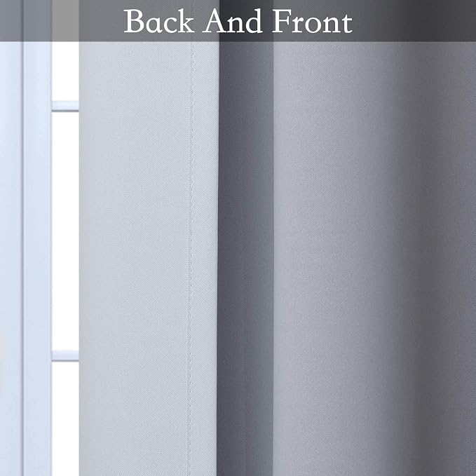 SimpleHome Ombre Room Darkening Curtains - Image 5
