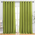 NICETOWN Room Darkening Sliding Door Curtains 2 Panels 102 inches Length by NICETOWN
