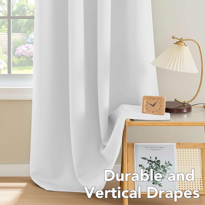 H.VERSAILTEX White Curtains 84 inches Long - Image 8