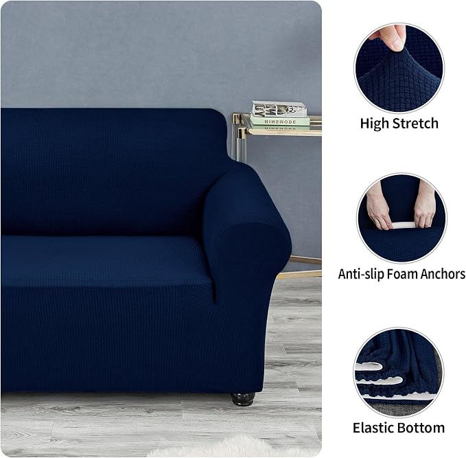 Joccun Stretch Couch Cover Slipcovers, 1-Piece Sofa Covers - Image 5