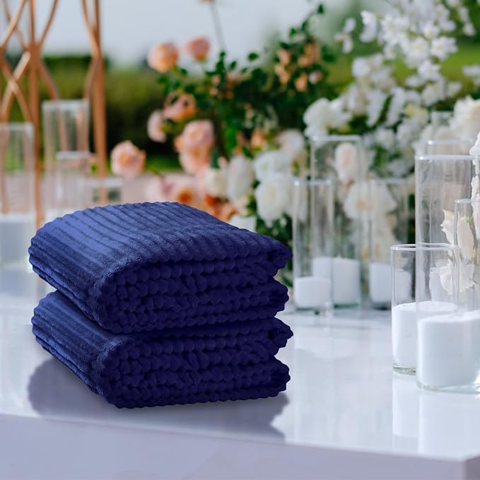 Buryeah 12 Pcs Flannel Throw Blanket Bulk 50 x 60 in Sleepover Blanket Outdoor - Image 6