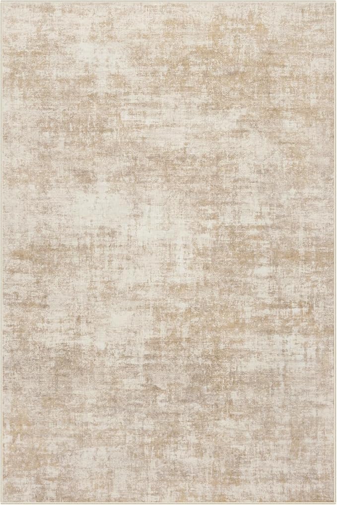 4x6 Area Rugs Washable Rug: Modern Abstract Living Room Rug Soft Anti-Skid Thin - Image 3